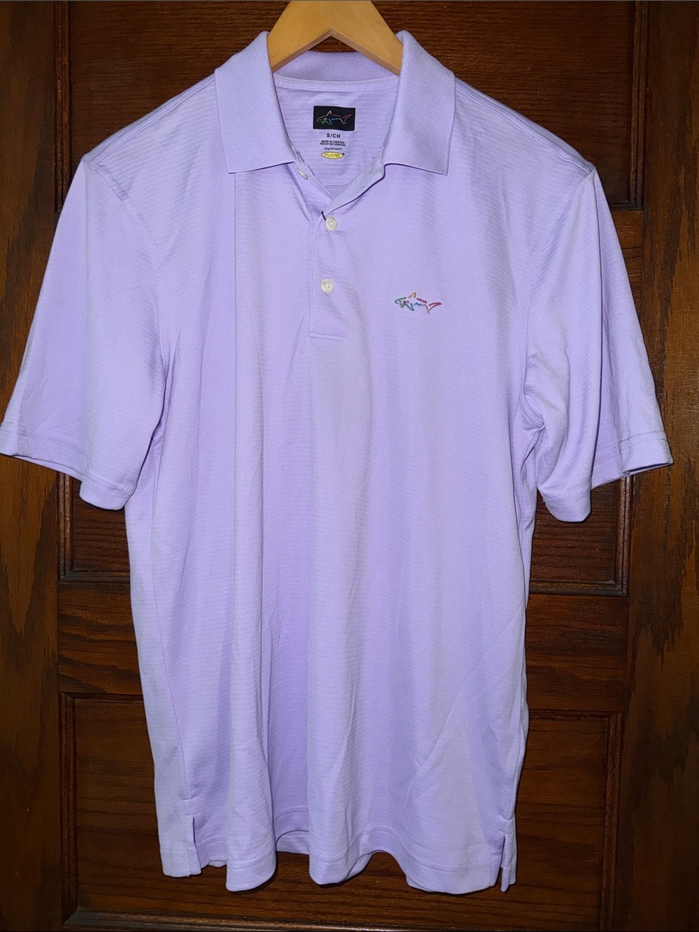 Small Greg Norman Collection Performance Golf Polo